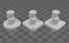 Wall Hooks & Coat Hooks 3D Printer Model