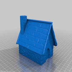 Medieval House 3D Printer Model