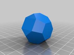 Hexagon Cube 3D Printer Model