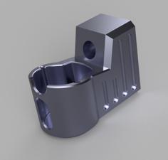 Dyson V12-V15 Wall Mount Tool Holder 3D Printer Model