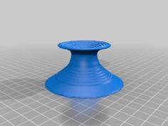 Wave Incense Burner 3D Printer Model