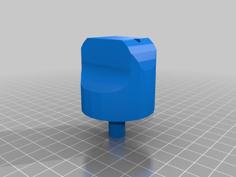 Replacement Knob For G.E. Cafe Range Top 3D Printer Model