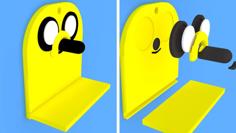 Jake The Dog (Adventure Time) Bedside Shelf 3D Printer Model