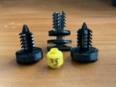 Print Optimized Push Pin For Cars And Trucks 3D Printer Model