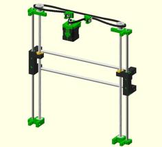 GREEN MAMBA V2.0 Z Axis 3D Printer Model