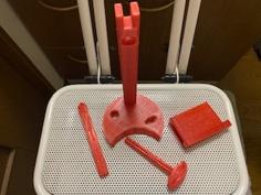 To Be One-hand-toothbrushing 3D Printer Model