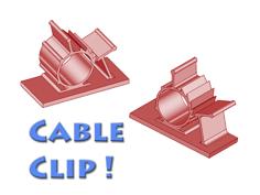 Cable Clip 3D Printer Model