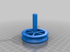 Hand Fishing Reel 3D Printer Model