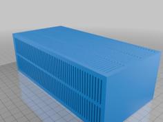 Dessicant Box With Sliding Lid 3D Printer Model