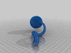 Spiral Shaped Decoration 3D Printer Model