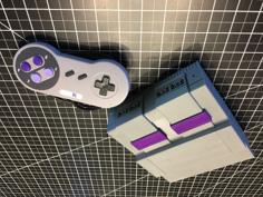 SNES (Super Nintendo) Raspberry Pi 3 Case 3D Printer Model