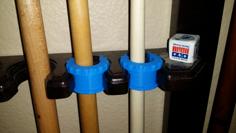 Short Pool Cue Holder 3D Printer Model