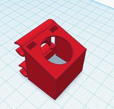 SWITCH BUTTON FRONT MOUNT FOR PRUSA I3 3D Printer Model