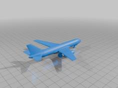 Airliner Easy To Print 3D Printer Model