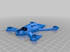 ANother Evil Insect Micro Quad 3D Printer Model