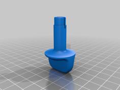 Stove Fan Knob 3D Printer Model