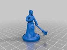 Kindle The Cleric 3D Printer Model