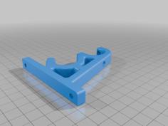 Double Curtain Rod Bracket 3D Printer Model