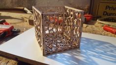 Laser Cut MR Note Holder