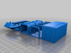 Air-Raft: Flatbed 3D Printer Model