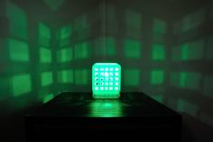 Cube Desk Lamp 3D Printer Model