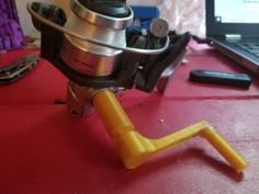 Fishing Rod Handle Assembly For A Spinner Reel 3D Printer Model