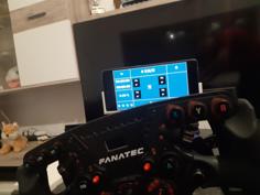 Samsung S20, Fanatec CSL DD Holder 3D Printer Model