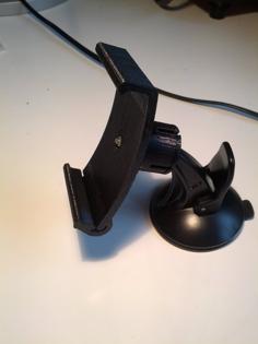 Galaxy Nexus Garmin Windshield Mount 3D Printer Model