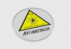 AtomStack Coaster (Competition) 3D Printer Model