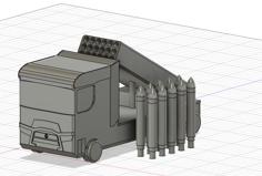 Thinked Modern Kayusha In A Renault Truck 3D Printer Model