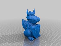 Dragon With Shield 2024 3D Printer Model