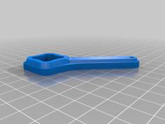 Knob Wrench For GoPro Hero Action Camera By Moonshuttle – Remixed 3D Printer Model