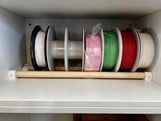 Filament Spool Storage For Cabinets 3D Printer Model