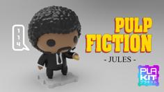 Pulp Fiction Jules 3D Printer Model