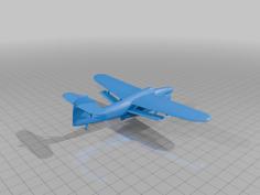 Barracuda Dive Bomber 3D Printer Model