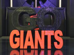 Go Giants! 3D Printer Model