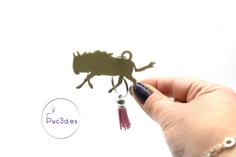 WILDEBEEST KEYCHAIN 3D Printer Model