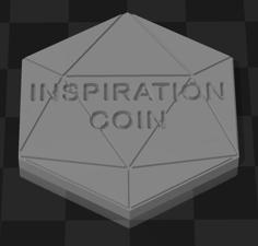 Inspiration Coin 3D Printer Model