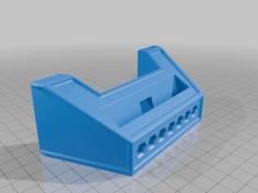 Geometric Cell Phone Holder (charging Station) 3D Printer Model