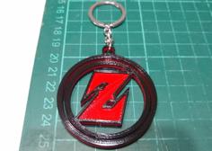 Dragon Ball Z Keychain 3D Printer Model