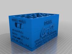 Coca Cola Crate Ww2 3D Printer Model