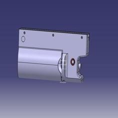 40mm Airsoft Underbarrel Grenade Launcher 3D Printer Model