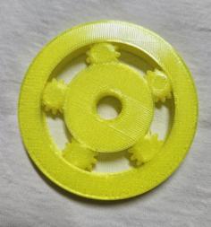 Gear Bearing Fidget And Torture Test – Print In Place 3D Printer Model