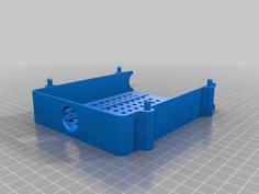 Hard Drive Storage Rack 3D Printer Model