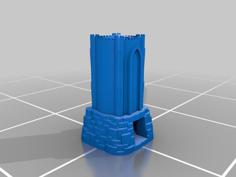 The Dark Tower Dice Tower 3D Printer Model