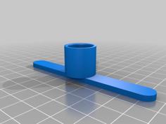 Finger Ski And Rail 3D Printer Model