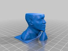 Obama Candle Holder 3D Printer Model