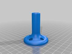 Pinwheel Support 3D Printer Model