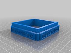 Just Another Tardis Dice Tower (Repaired) 3D Printer Model