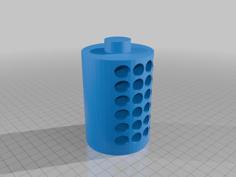 AA And AAA Battery Holder 3D Printer Model